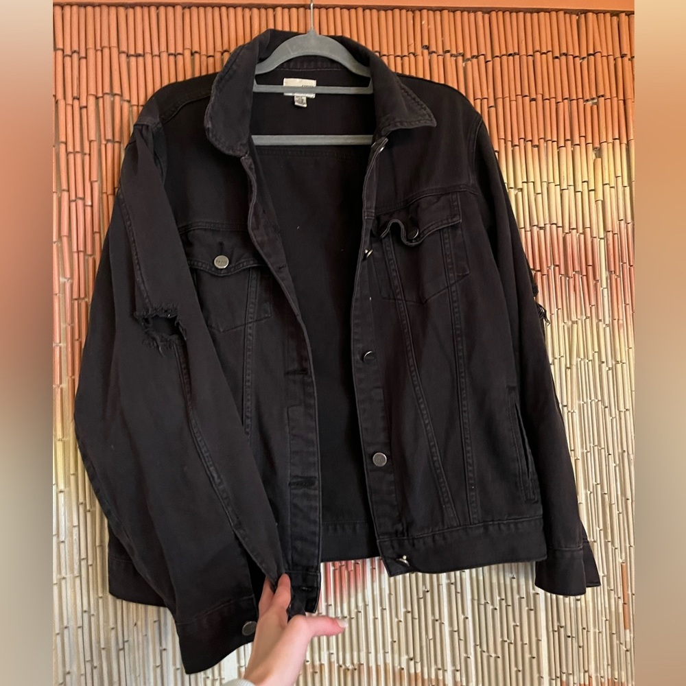 Amuse Society black Jean jacket